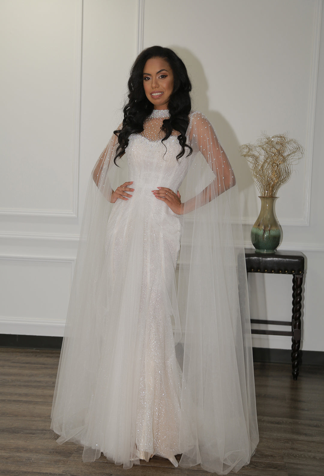 Celestial Elegance Wedding Gown