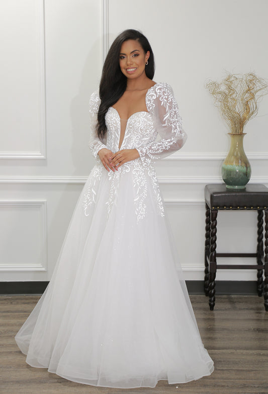 Elegant Lace Dream Wedding Dress