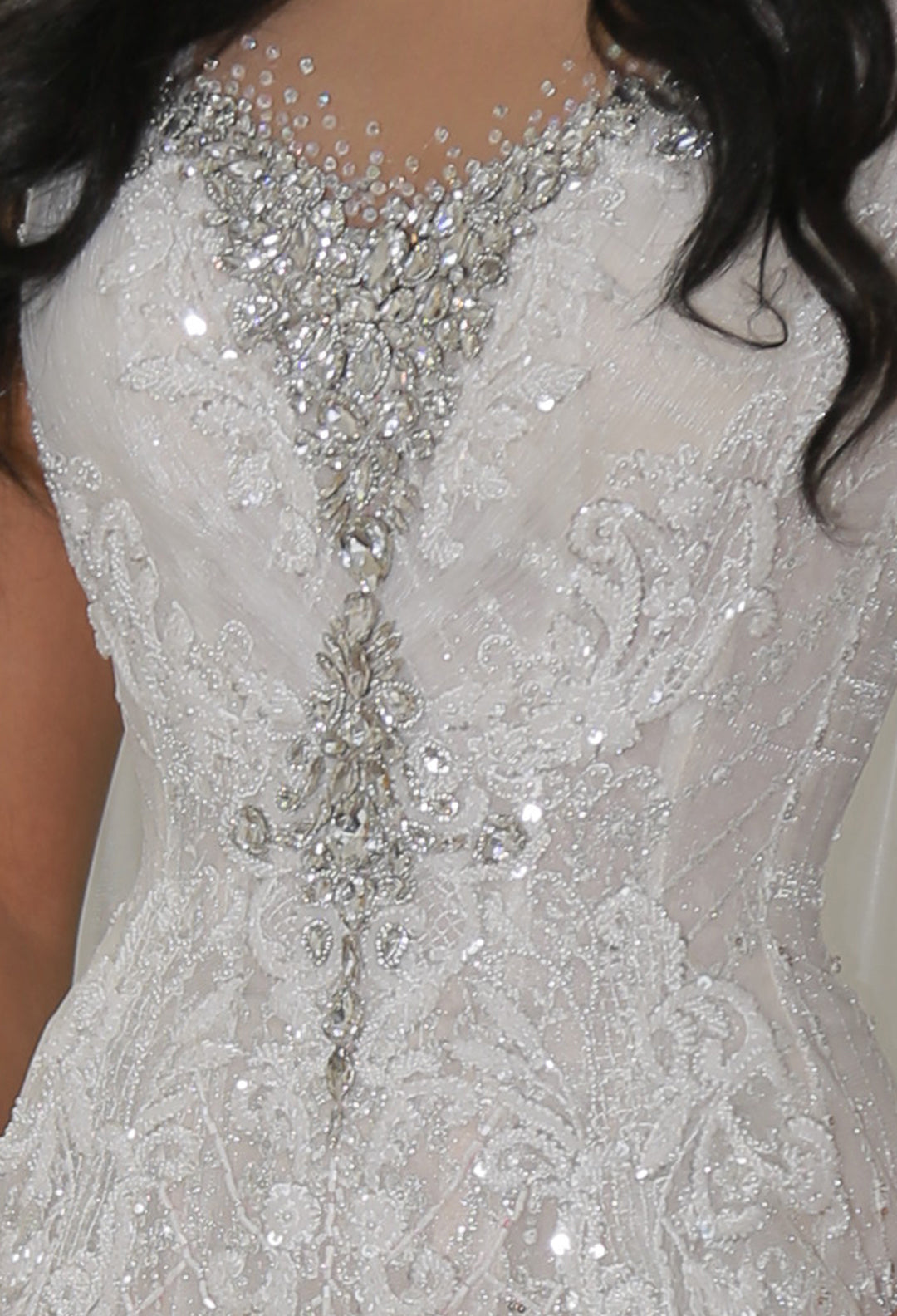 Crystal Mermaid Wedding Dress